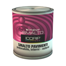 SMALTO SINPUR ROSSO P\PAVIMENTO 0