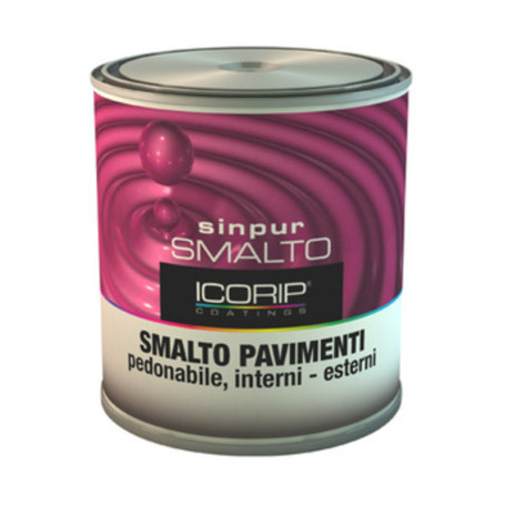 SMALTO SINPUR ROSSO P\PAVIMENTO 0