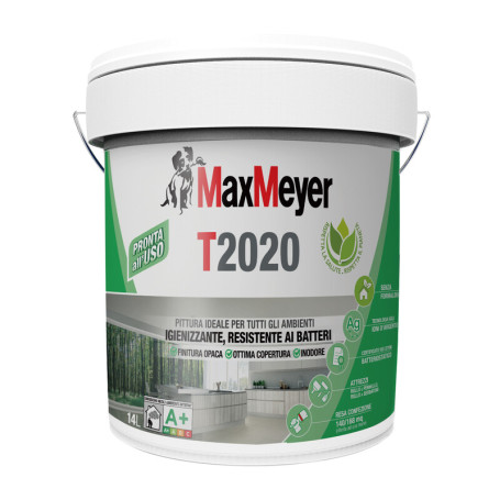 MAX IDROPITTURA T2020 TRASPIRANTE 14 L BIANCO