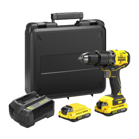 FATMAX TRAPANO SFMCD715D2K BRUSH. 18VP 2AH 2 BATT.