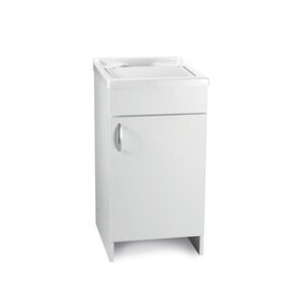 LAVATOIO LEGNO MADEIRA 45X50 CM BIANCO