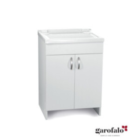 LAVATOIO LEGNO MADEIRA 60X50 CM BIANCO