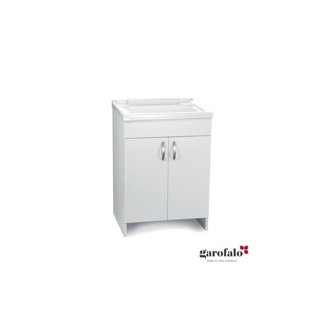 LAVATOIO LEGNO MADEIRA 60X50 CM BIANCO