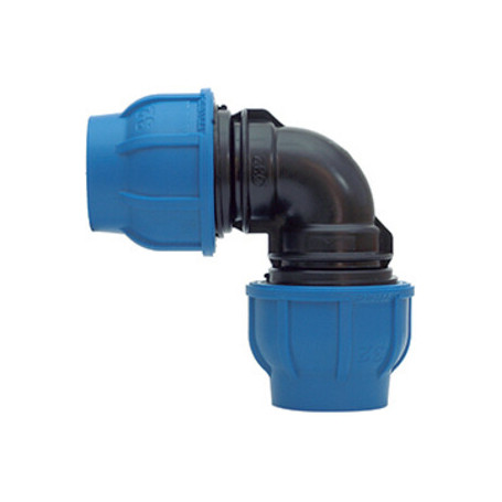 RACCORDO POLIPROP GOMITO 90 40X40 MM