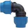 RACCORDO POLIPROP GOMITO 90 40X40 MM