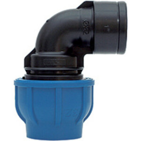 RACCORDO POLIPROP GOMITO FEM D 40MM X11\4