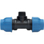 RACCORDO POLIPROP TEE MAS D 40 X 11\4 X 40MM