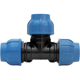 RACCORDO POLIPROP TEE 90 40X40X40 MM*