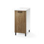 KIT CUCINA BASE 1 ANTA 40X50XH85 CM NOCE