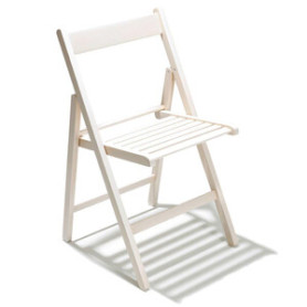 SEDIA PIEGHEVOLE LIBERTY BIANCO