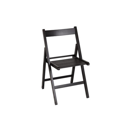 SEDIA PIEGHEVOLE LIBERTY NERO