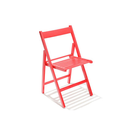 SEDIA PIEGHEVOLE LIBERTY ROSSO