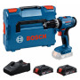 BOSCH-B TRAPANO C\PERC GSB 18V-25 + 2 BATT