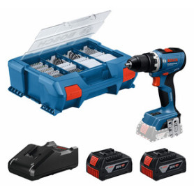 BOSCH-B TRAPANO GSR 18V-65 PROF BRUSHLESS +2 BATT
