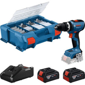 BOSCH-B TRAPANO C\PERC GSB 18V-65 BRUSHLESS+2 BATT