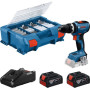BOSCH-B TRAPANO C\PERC GSB 18V-65 BRUSHLESS+2 BATT