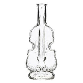 BOTTIGLIA IN VETRO PER DISTILLATI  VIOLINO  500 ml -tappo filettato   diametro  18