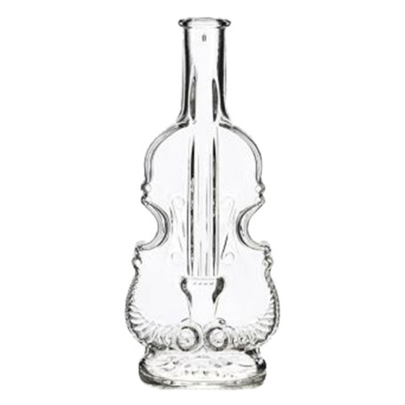BOTTIGLIA IN VETRO PER DISTILLATI  VIOLINO  500 ml -tappo filettato   diametro  18
