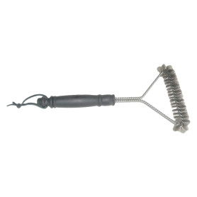 SPAZZOLA TRIANGOLARE PER BARBECUE cm. 32