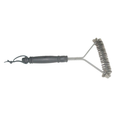 SPAZZOLA TRIANGOLARE PER BARBECUE cm. 32