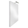 SPECCHIERA DA BAGNO CON LED  LUXERA METALLO  cm 60 x h. 80 oriz. - led cm 30 - W 7