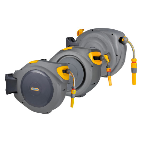 AVVOLGITUBO A MURO  AUTO REEL  mt. 20 - c/ stivaggio accessori