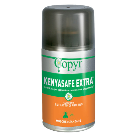 INSETTICIDA SPRAY PER EROGATORE  KENYSAFE EXTRA  ml 250