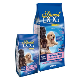 CROCCHETTE PER CANI JUNIOR  SPECIAL DOG  pollo e riso - kg 1