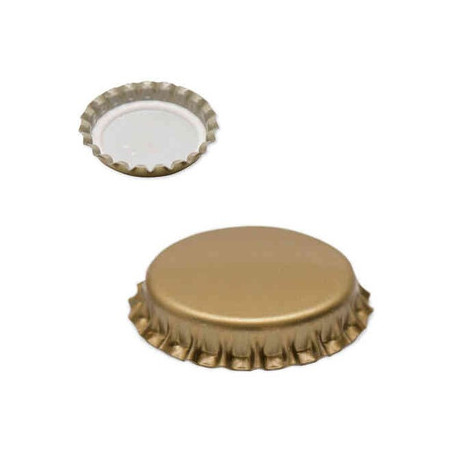 TAPPO CORONA GIGANTE D 29 MM CF 200 PZ ORO