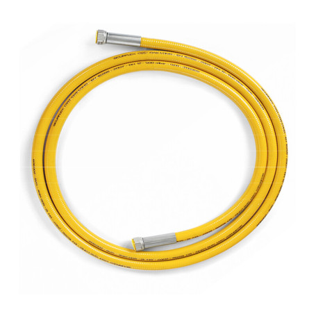 TUBO FLESSIBILE GAS 500 CM F F 1\2 UNI15266 GIALLO