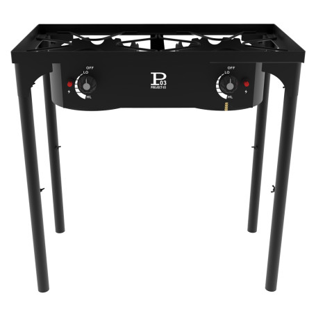 FORNELLO DA COTTURA A GAS  POWER TOP 2  cm 80 x 40