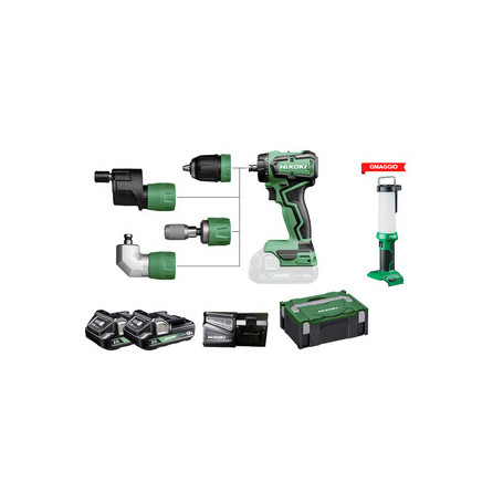 HIKOKI TRAPANO AVVITATORE DS18DDQ 18V BRUSH+LANT