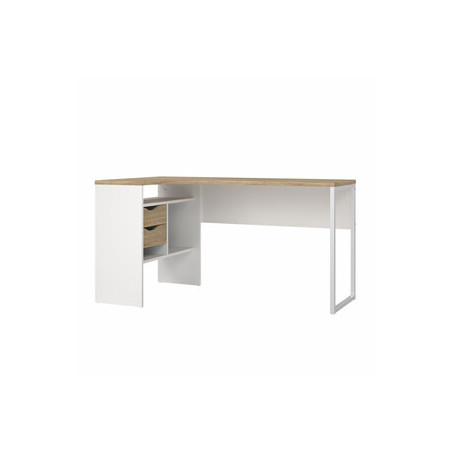 KIT SCRIVANIA FUNCTION PLUS ANG 145X81X77CM BIAN\QUER