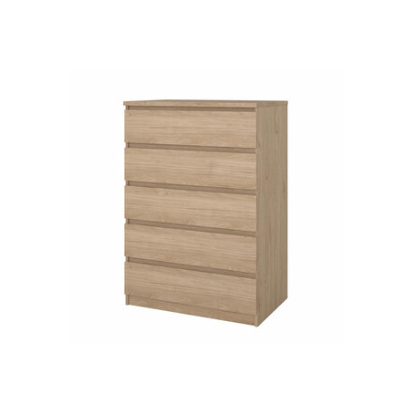 KIT CASSETTIERA NAIA 5 CASS 77X50X111CM ROVERE