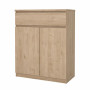 KIT MOBILE 2ANTE+1CASS NAIA 80X40X100CM ROVERE