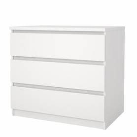 KIT CASSETTIERA NAIA 3 CASS 77X50X70CM BIANCO