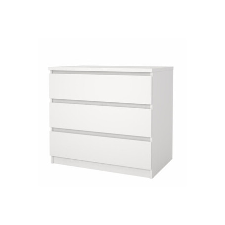 KIT CASSETTIERA NAIA 3 CASS 77X50X70CM BIANCO