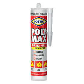 ADESIVO SIGILLANTE UNIVERSALE  POLY MAX  CRISTAL gr. 300