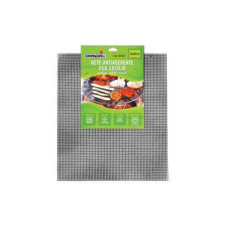 RETE ANTIADERENTE P\GRIGLIA 42X36 CM