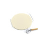 PIETRA P\PIZZA D 33CM C\ROTELLA TAGLIAPIZZA