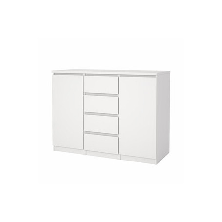 KIT MADIA 2ANTE+4CASS NAIA 121X50X91CM BIANCO