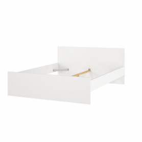 LETTO MATRIMONIALE NAIA 160X200CM BIANCO