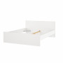 LETTO MATRIMONIALE NAIA 160X200CM BIANCO