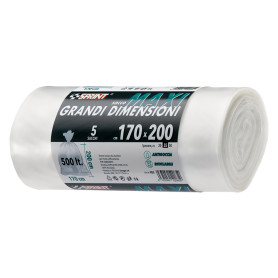 SACCO IN POLIETILENE MAXI cm. 170 x 200 - trasparente