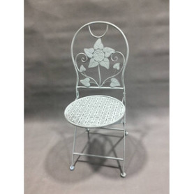 C SEDIA 40X40X94CM AZZURRO CHIARO EPOQUE