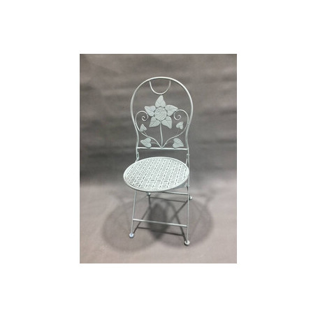 C SEDIA 40X40X94CM AZZURRO CHIARO EPOQUE