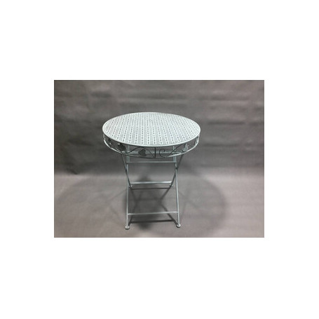 C TAVOLO D 70XH74CM AZZURRO CHIARO EPOQUE