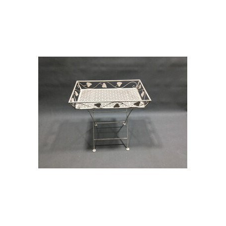 C TAVOLO 63X40X60CM BIANCO ANTICO EPOQUE