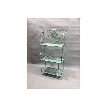 C SCAFFALE 3 RIPIANI 60X28X127CM VERDE SALVIA EPOQUE