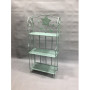 C SCAFFALE 3 RIPIANI 60X28X127CM VERDE SALVIA EPOQUE